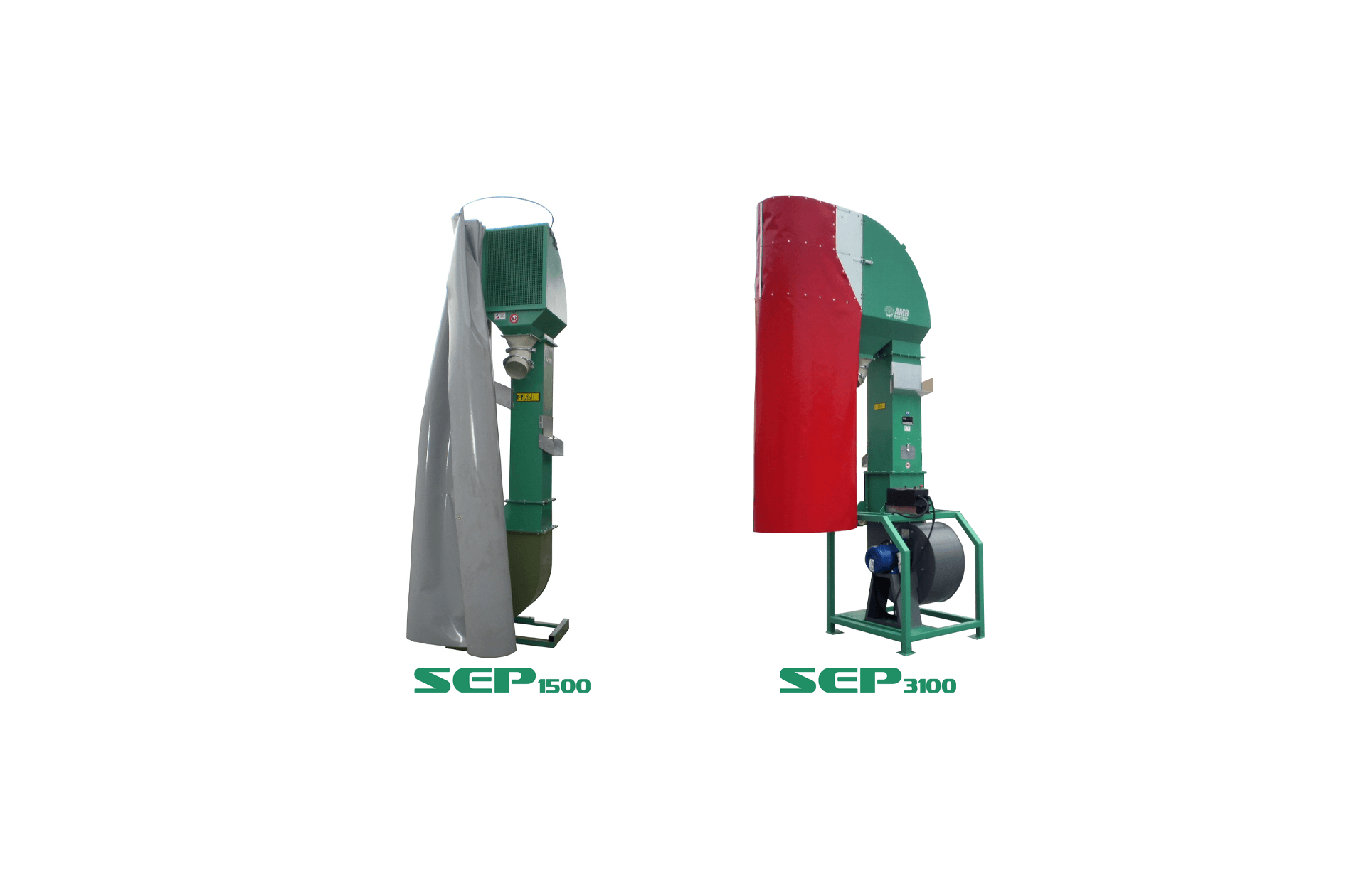 AMB Rousset Empty shell removal blower 1500 – 3100